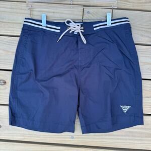 Mctavish Boardies Board Shorts Stowed Away Swim Surf Deep Blue Size 34 Huckberry